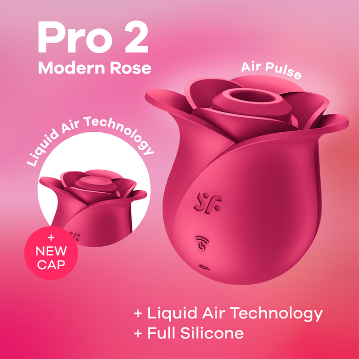 Satisfyer Pro 2 Modern Rose Luftdruck Vibrator 16 cm