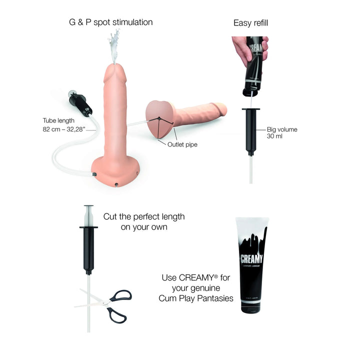 Strap-on-me Spritzender Umschnalldildo 17 Cm