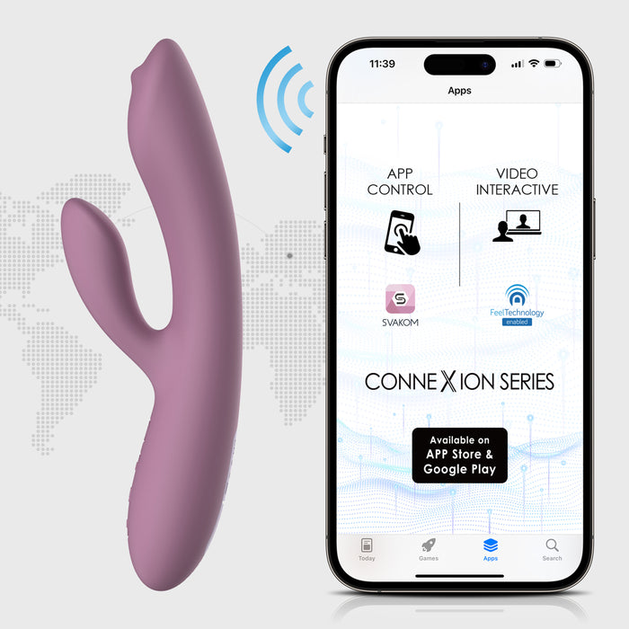 Svakom Trysta Neo Vibrator Mit App 18 cm