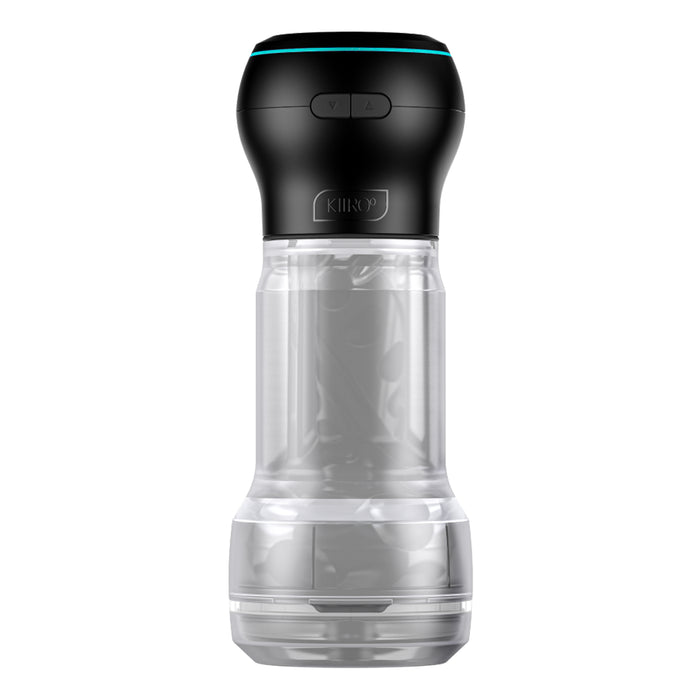 Kiiroo Feel Crystal Pocket Stroker + Powerblow Black