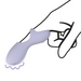 Silicone Finger Vibrator Lavender