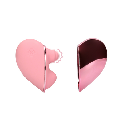 Tapping Heart Vibrator Pink Arabesque