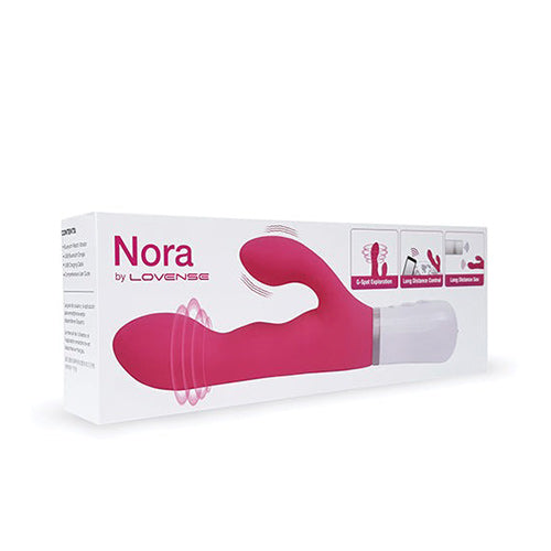 Lovense Nora Rabbit Vibrator Mit App 20 cm