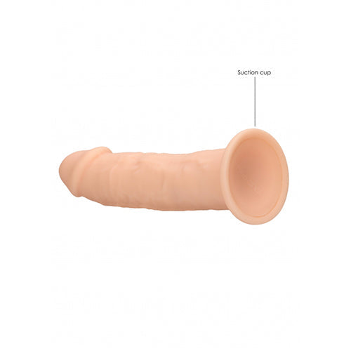 RealRock Realistische Dildo Zonder Ballen Blank 15,3 cm