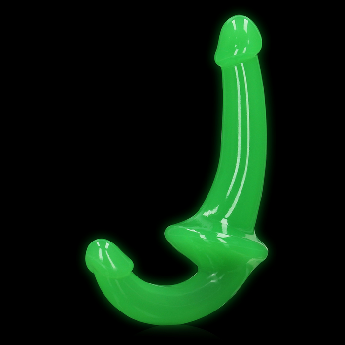 RealRock Strapon Dildo Glow In The Dark 13,5 Cm