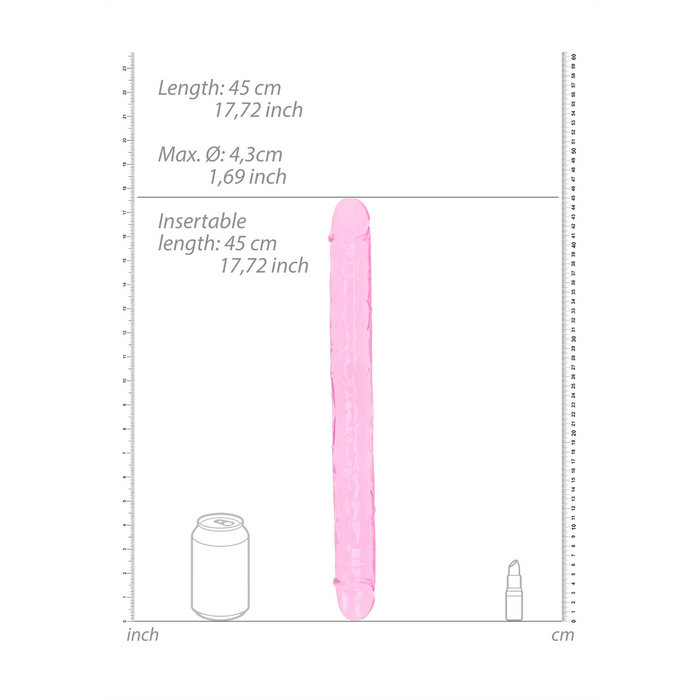 RealRock Doppelter Dildo 45 Cm