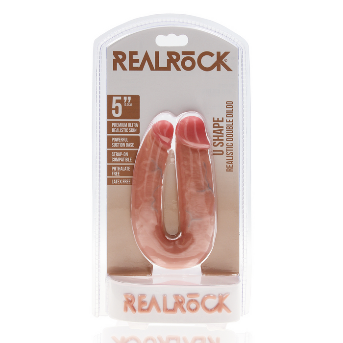 RealRock U Shaped Doppeldildo 12,7 Cm