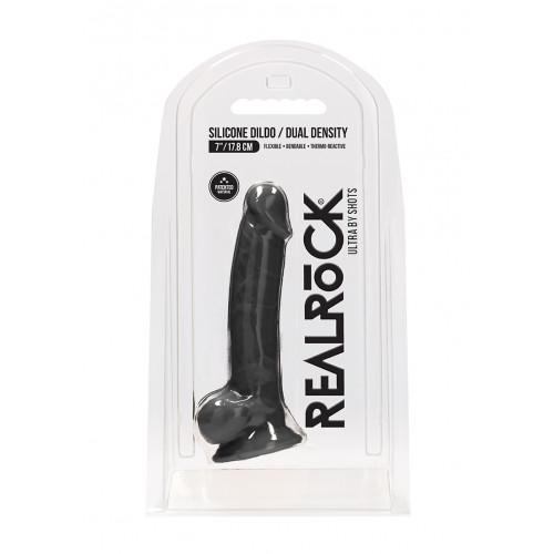 RealRock Realistischer Dildo mit Kugeln 17,8 cm