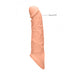 RealRock Penis Sleeve 20 cm