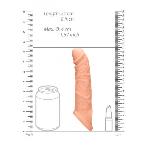 RealRock Penis Sleeve 20 cm