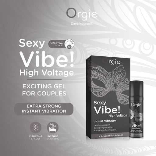 Orgie Sexy Vibe! High Voltage Liquid Vibrator 15 ml