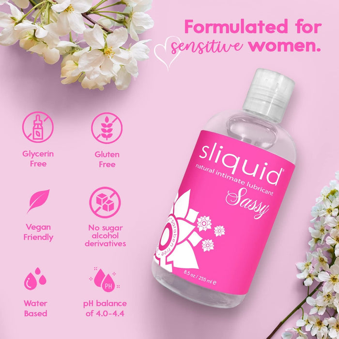 Sliquid Naturals Sassy Gleitgele Anal 125 ml