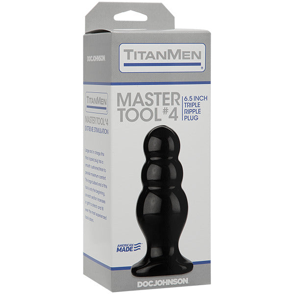 Doc Johnson TitanMen Master Tool #4 Buttplug 15 cm