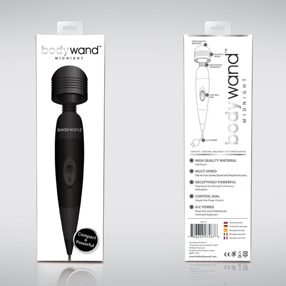 Bodywand Midnight Plug-In Wand Massager