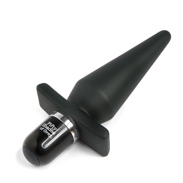 Fifty Shades of Grey Vibrerende Butt Plug Zwart