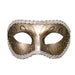 S&M Grey Masquerade Masker