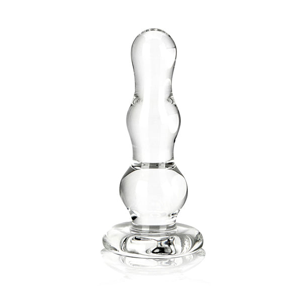 Glas Glazen Butt Plug 9.9 cm