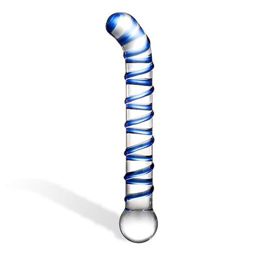 Glas Mr. Swirly G-Spot Glazen Dildo