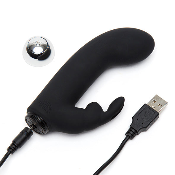 Fifty Shades of Grey Greedy Girl Rechargeable Mini Rabbit Vibrator