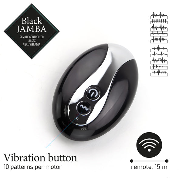 FeelzToys Black Jamba Anaal Vibrator