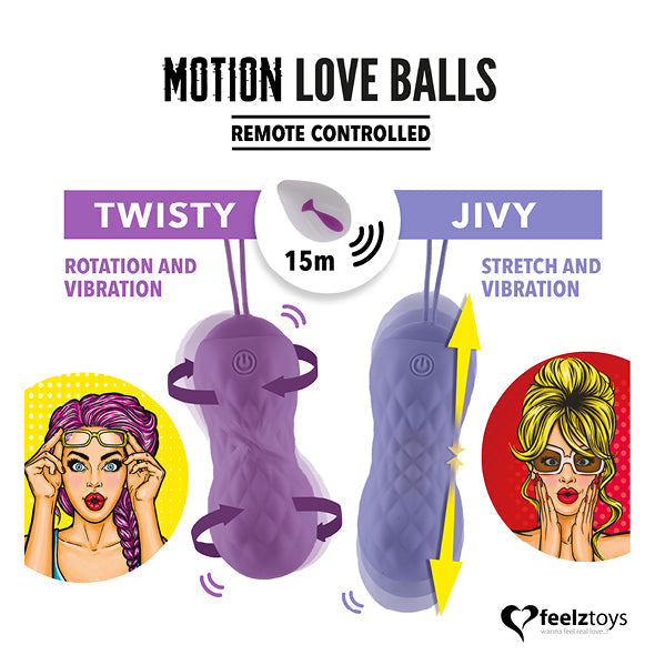 Feelztoys Remote Controlled Motion Love Balls Jivy