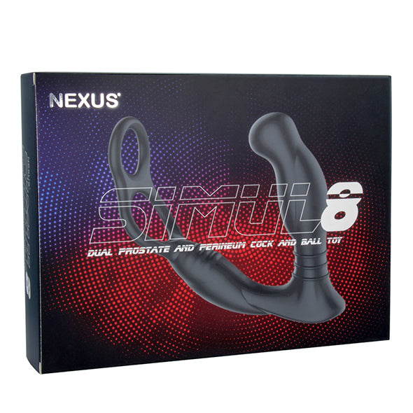 Nexus Simul8 Vibrating Dual Motor Anal Cock and Ball Toy