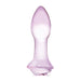 Glas Rosebud Glazen Butt Plug 13 cm