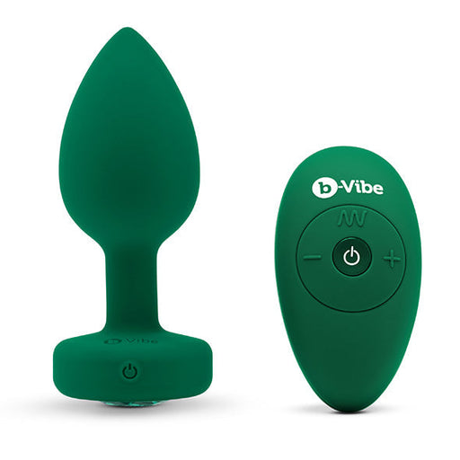 B-Vibe Vibrerende Juwelen Plug 10,5 cm