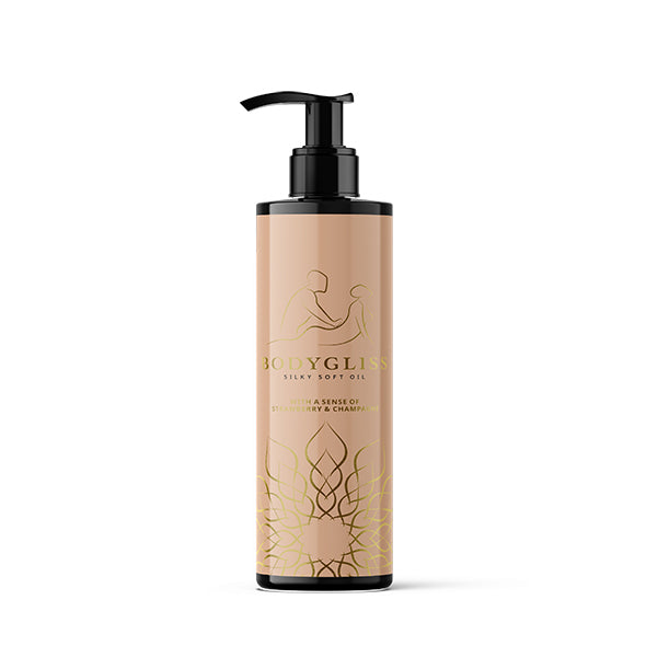 BodyGliss Massage Olie Aardbei & Champagne 150 ml