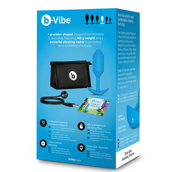 B-Vibe Vibrerende Snug Plug 3 L