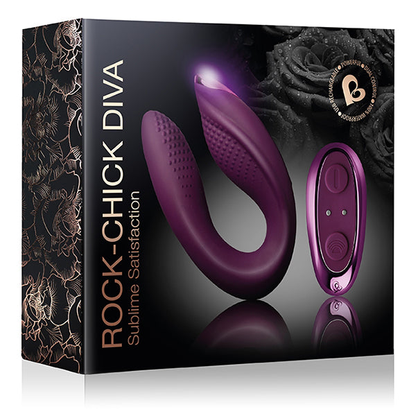 Rocks-Off Rock-Chick Diva Vibrator Voor Koppels