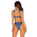 Obsessive Giselia Lingerie Set 2 Stuks Blauw