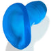 Oxballs Glowhole-2 Hollow Buttplug Blauw