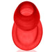 Oxballs Glowhole-2 Hollow Buttplug Rood