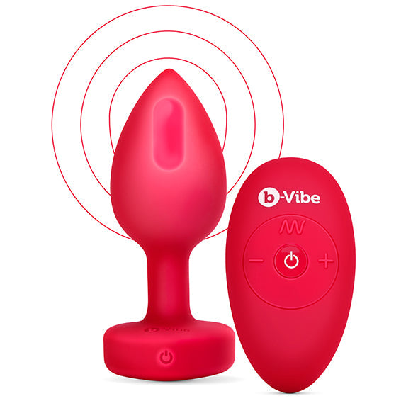 B-Vibe Heart Vibrierender Buttplug 11 cm