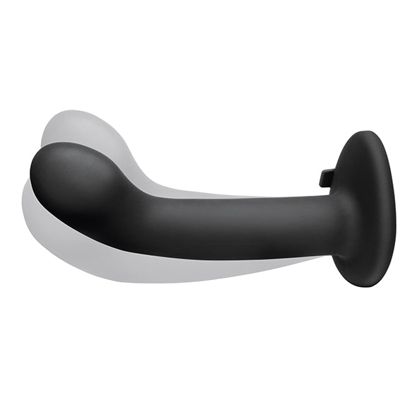 Pegasus Voorbind G-Spot Dildo Met Harnas Zwart 15 Cm