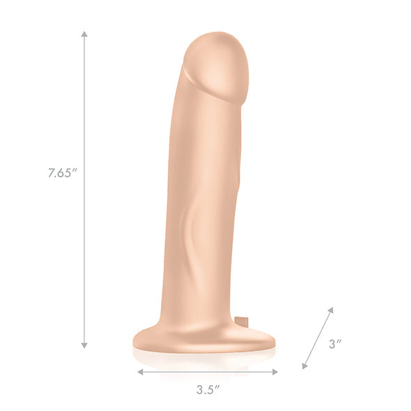 Voorbind Dildo Met Harnas & Afstandsbediening 20 Cm