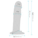 Voorbind Dildo Met Harnas & Afstandsbediening 20 Cm