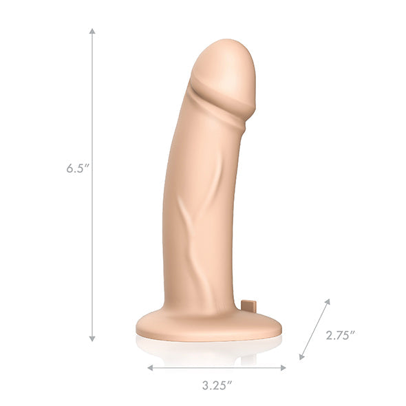 Voorbind Dildo Met Harnas & Afstandsbediening 15 Cm