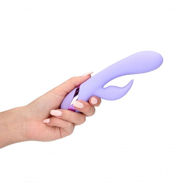 Loveline Smooth Tarzan Vibrator Digital Lavender 20 Cm