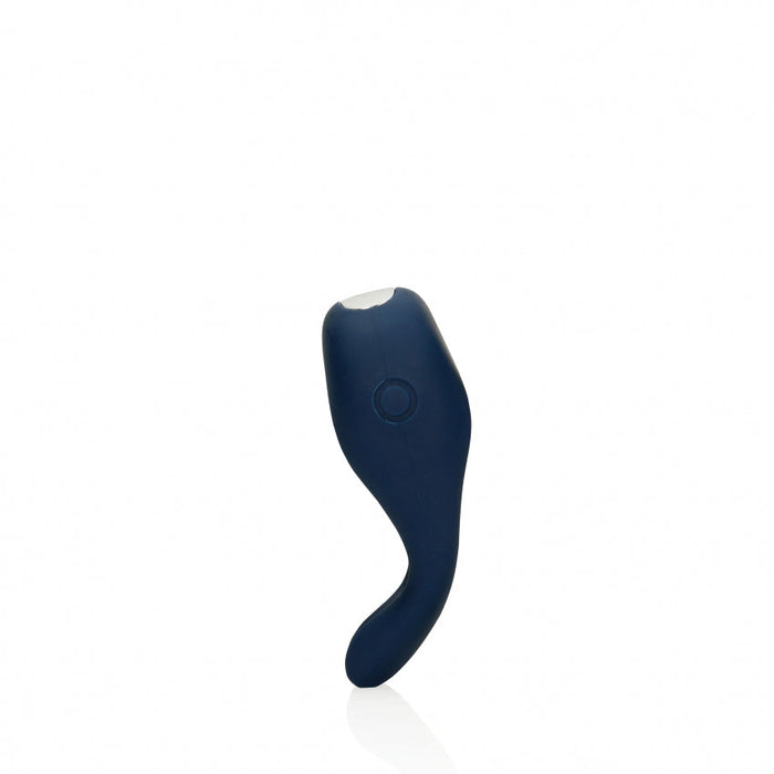 Loveline Spitz vibrierender Penis Ring Blau