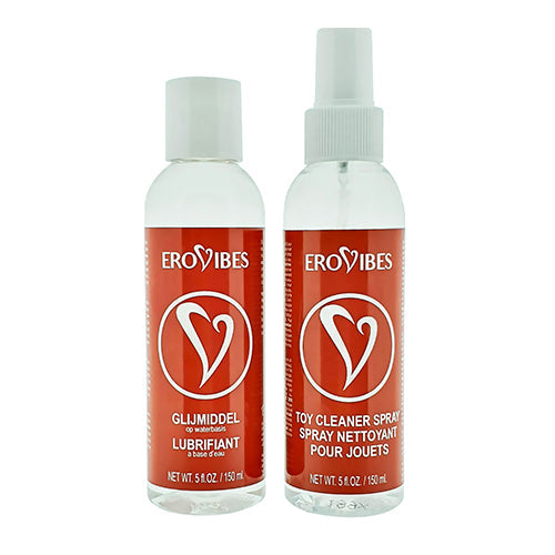 Erovibes Glijmiddel Op Waterbasis 150 ml + GRATIS Toy Cleaner