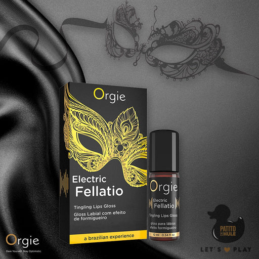 Orgie Sexy Vibe! Electric Fellatio Vibrating Gloss 10 ml