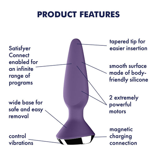 Satisfyer Plug-ilicious 1 Vibrerende Buttplug