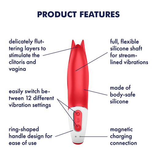 Satisfyer Power Flower Vibrator 19 Cm