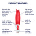 Satisfyer Power Flower Vibrator 19 Cm