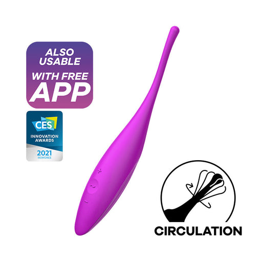 Satisfyer Twirling Joy Tip Clitoris Vibrator