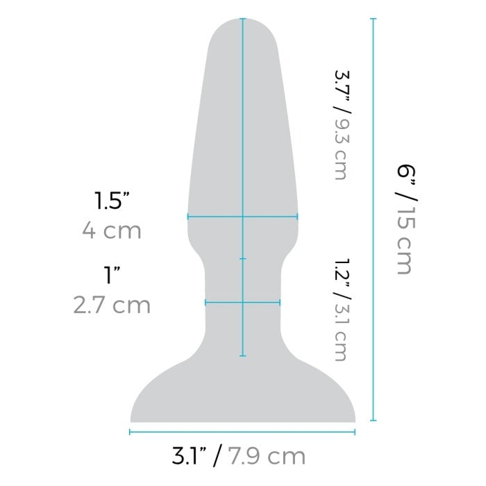 B-Vibe Rimming Vibrierender Buttplug 15 cm