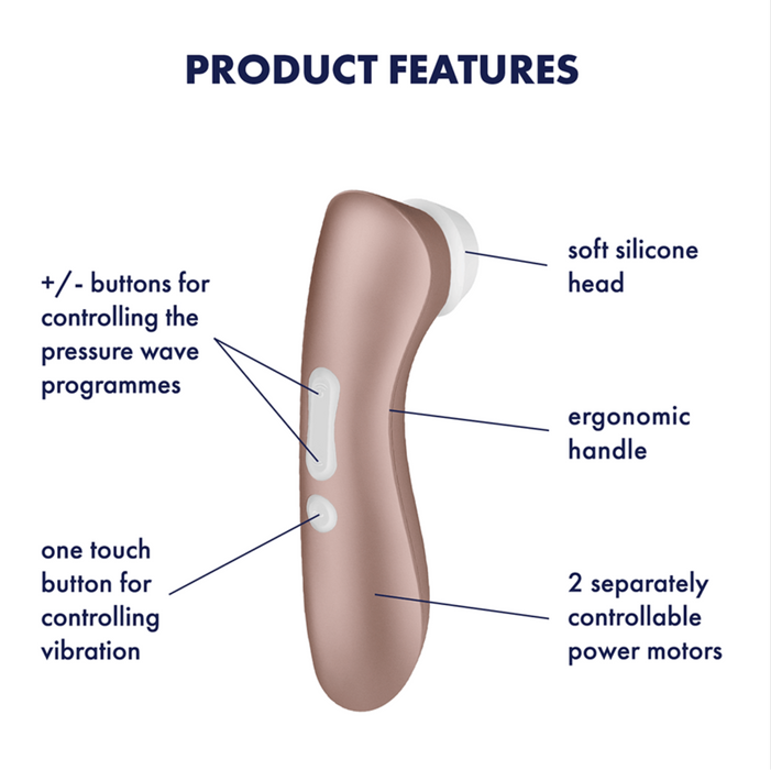 Satisfyer Pro 2+ Vibration Luchtdruk Vibrator