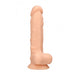 RealRock Realistische Dildo Met Ballen Blank 17,8 cm